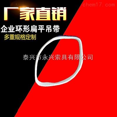 永騰牌白色環(huán)型扁平吊裝帶